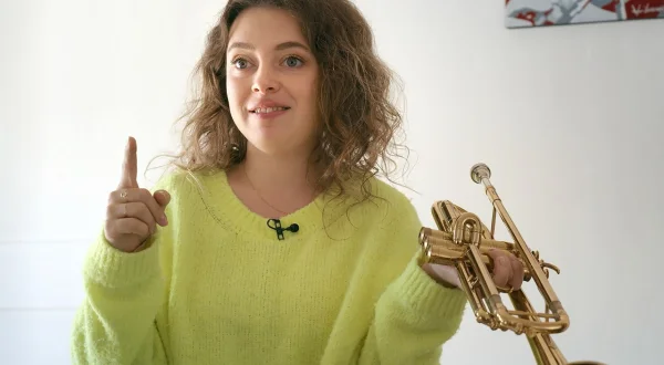 Lucienne Renaudin Vary und die Trompete