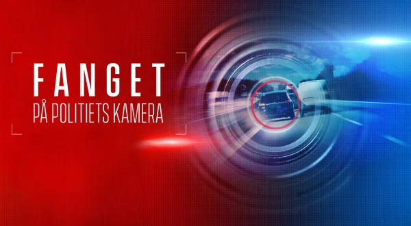 Fanget på politiets kamera