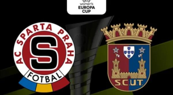 UEFA Women's Europa Cup 2026-2027 - Sparta Praga x Torreense - 1ª Mão Oitavos-de-Final (Direto)