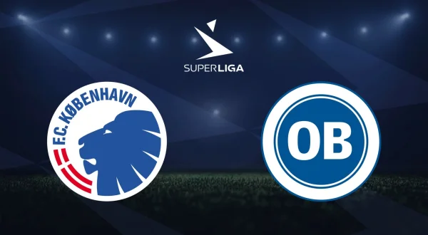 3F Superliga: F.C. København-Odense Boldklub