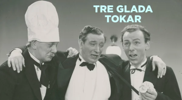 Tre glada tokar