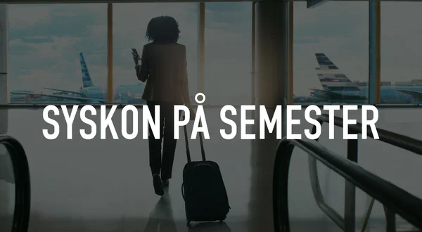 Syskon på semester