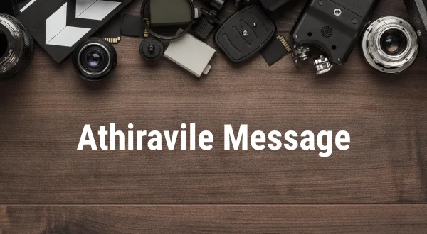 Athiravile Message