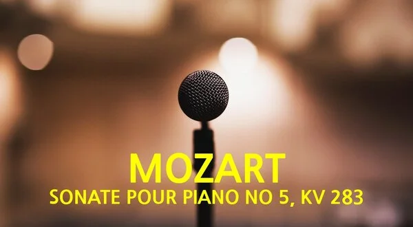 Mozart - Sonate pour piano no 5, KV 283