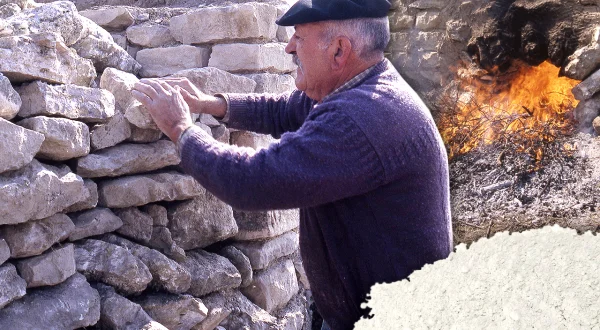 Yeso artesanal. Así elaboraban los yeseros este material para construcción y decoración