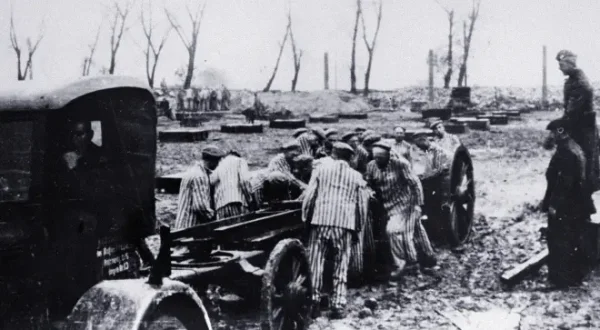 Le travail forcé sous l'Allemagne nazie