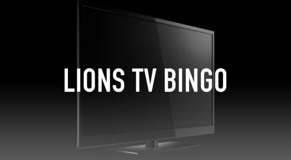 Lions TV Bingo