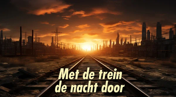 Met de trein de nacht door