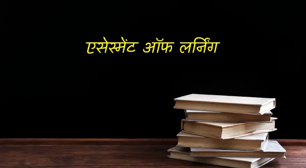 एसेस्मेंट ऑफ लर्निंग