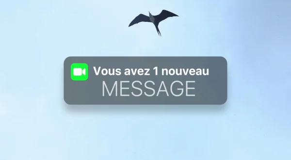 Vous avez un nouveau message