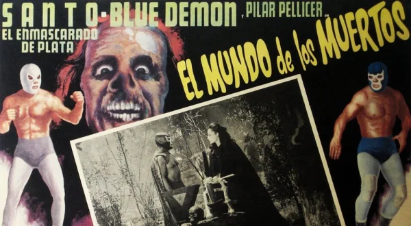 Santo y Blue Demon en el mundo de los muertos