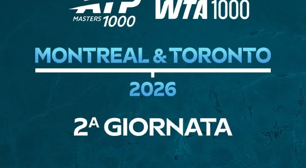 Tennis Atp&Wta - Ep. 288 - Tennis Masters 1000 Montreal & Wta 1000 Toronto 2026 2a Giornata (Solo Repl) 03/08/2026