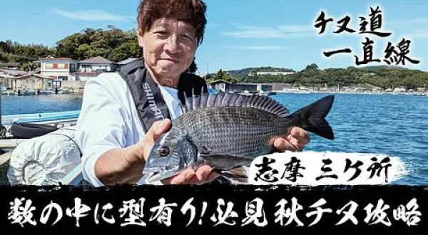 チヌ道一直線 139 志摩 三ケ所秋チヌ攻略