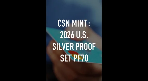 CSN Mint: 2026 U.S. Silver Proof Set PF70