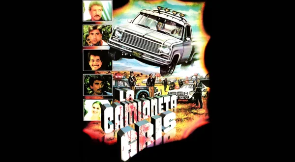 La camioneta gris