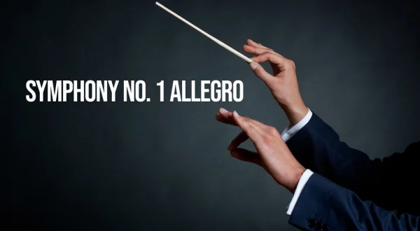 Symphony no. 1 Allegro