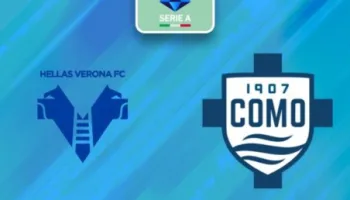 Liga Italiana 2025-26 - Hellas Verona x Como 1907 (Direto)