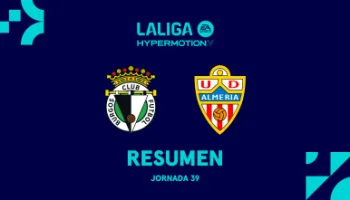Resúmenes LALIGA HyperMotion: Burgos - Almería