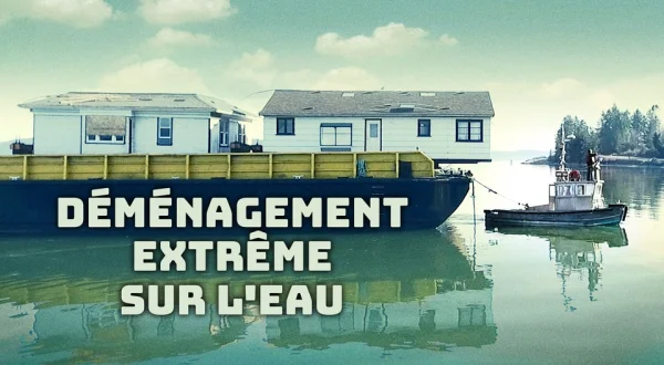 Déménagement extrême sur l'eau