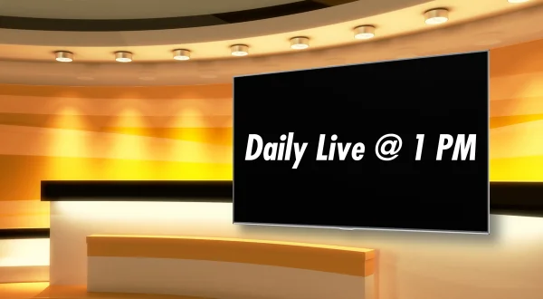Daily Live @ 1 PM