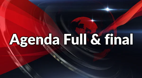 Agenda Full & final