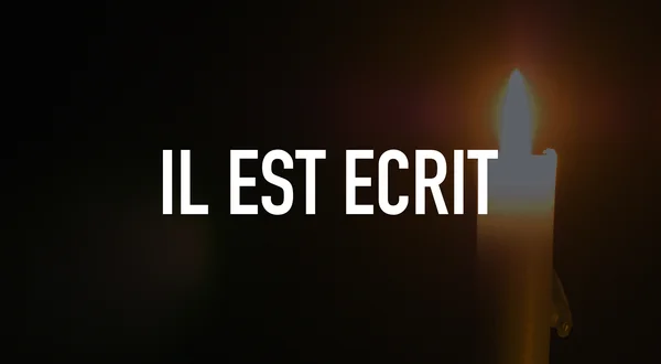 Il est écrit