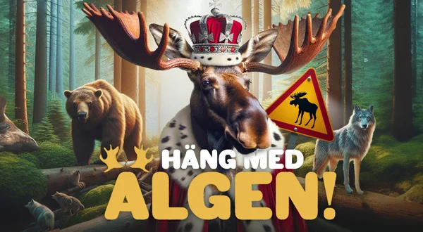 Häng med älgen! (samiska)