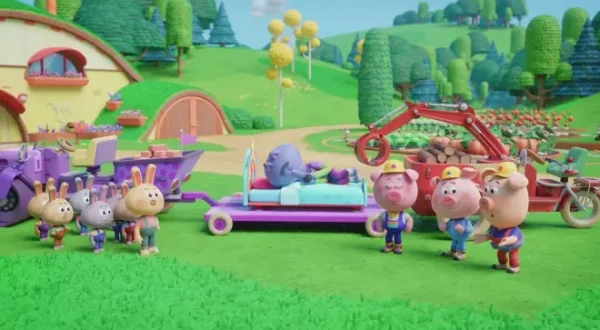 Piggy Builders: Maialini costruttori