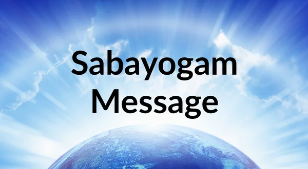 Sabayogam Message