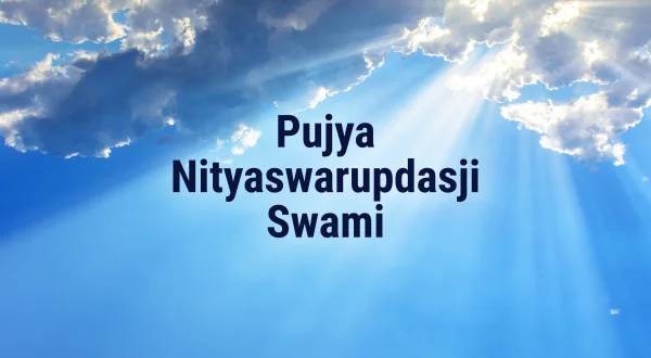 Pujya Nityaswarupdasji Swami