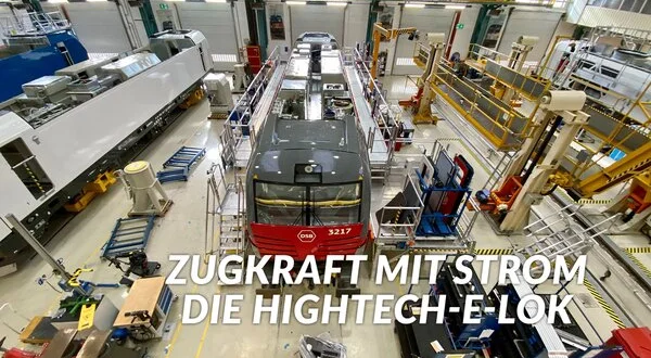 Zugkraft mit Strom - Die Hightech-E-Lok