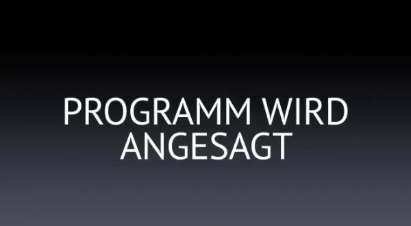 Programm wird noch angekündigt