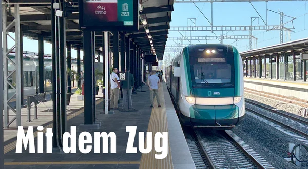 Mit dem Zug