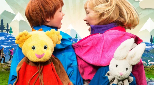 Casper en Emma, de bergen in