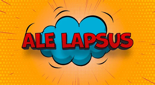 Ale lapsus