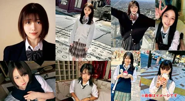 ★ガチで可愛い女子●生をＳＮＳで発掘！制服姿でホテルでハメ放題！１０名４時間