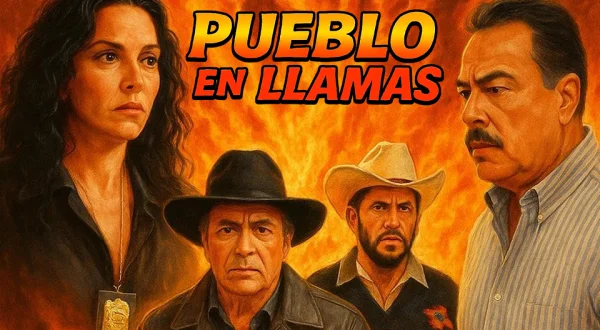 Pueblo en llamas
