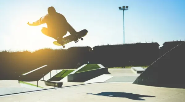 Skateboarding