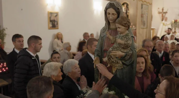 U Ražancu, za Gospu Luzaricu