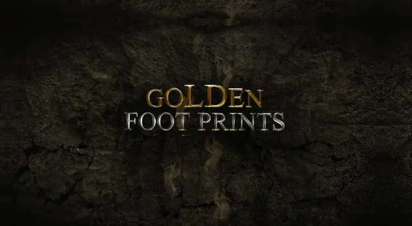Golden Foot Prints