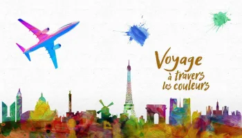 Voyage à travers les couleurs : La France