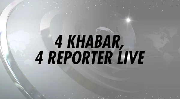 4 Khabar, 4 Reporter Live
