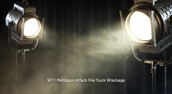 9/11 Pentagon Attack Fire Truck Wreckage