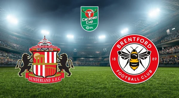 Carabao Cuppen: Sunderland - Brentford