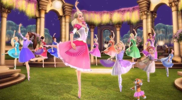 Barbie a 12 tancujících princezen