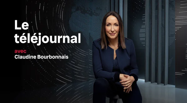 Live: Le téléjournal avec Claudine Bourbonnais