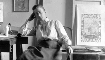 Peintre et pionnière de l'art abstrait