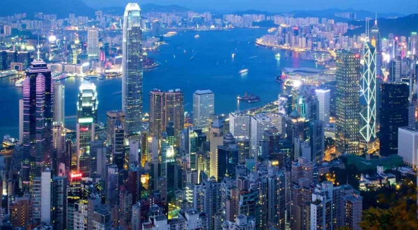 Reise nach Hongkong