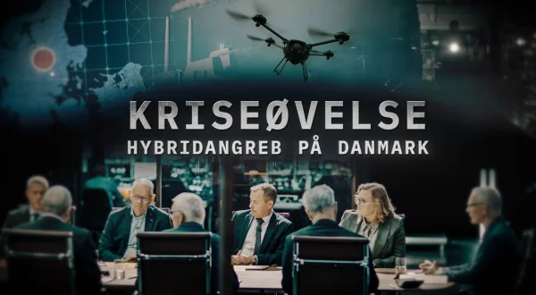 Kriseøvelse: Hybridangreb på Danmark