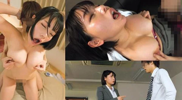 ★気は強いのに乳首最弱 大嫌いな女上司の乳首つねり上げたら理性がぶっ飛び仰け反り